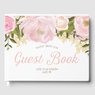 Wedding or Bridal Shower Guest Book
