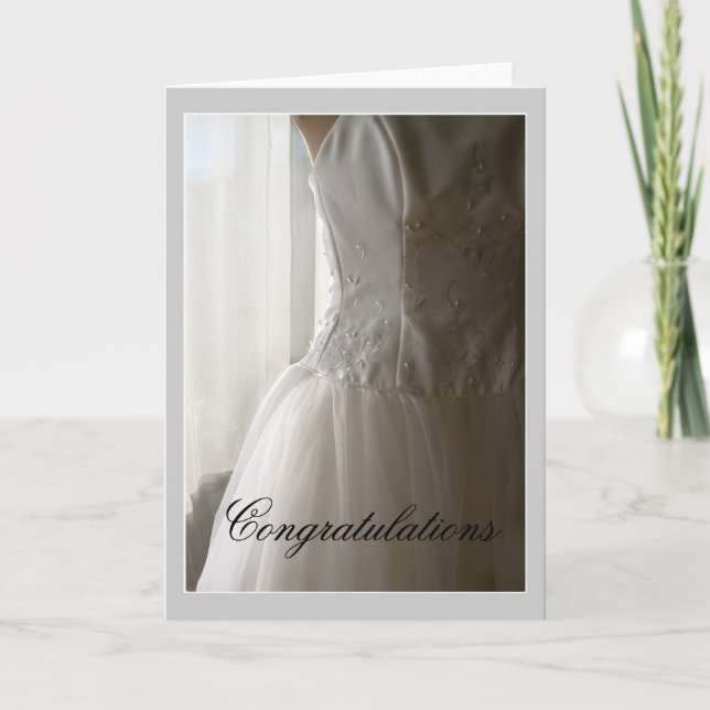 Wedding or Engagement Congratulations, Shower Card (Front)