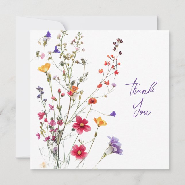 Wedding or Shower Thank you cards (Front)