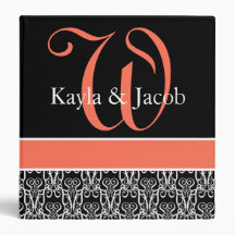 Wedding Organiser Binder Coral 2