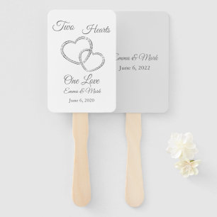 Wedding Paddle Fan