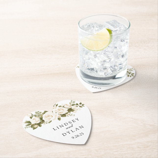 Wedding  paper coaster (Insitu)