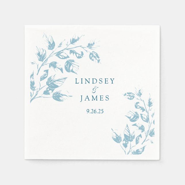 Wedding Paper Napkin (Front)