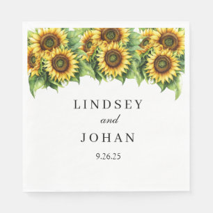 Wedding Paper Napkins