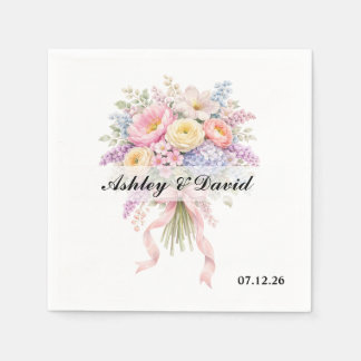 Wedding Paper Napkins