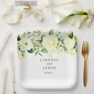 Wedding  paper plate