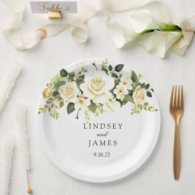 Wedding  paper plate (Wedding)
