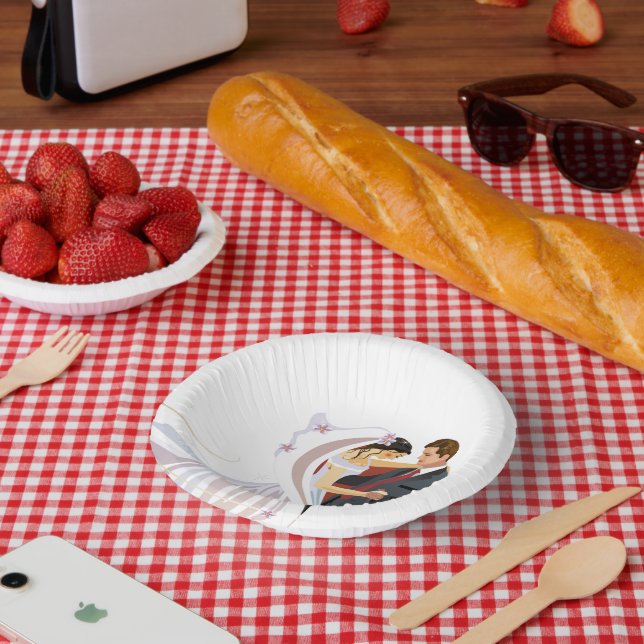 Wedding Paper Plate (Picnic)