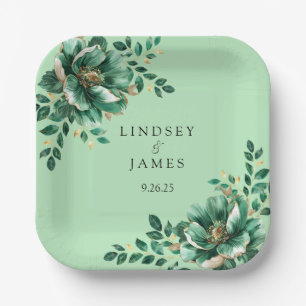 Wedding  paper plate