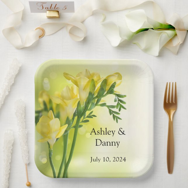 Wedding  paper plate (Wedding)