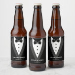 Wedding Party Beer Bottle Beer Bottle Label<br><div class="desc">Wedding Party Beer Bottle - easy to customise with names and wedding date</div>