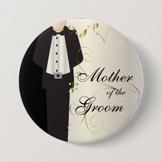 Wedding Party Designs 7.5 Cm Round Badge (Front)