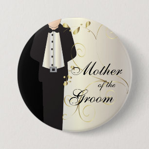 Wedding Party Designs 7.5 Cm Round Badge