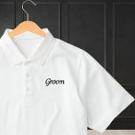 Wedding Party Group Shirt - Groom<br><div class="desc">Group shirt for wedding party - groom. Gift for groom,  rehearsal dinner.</div>