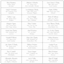 Wedding Party Guest Address Label Sticker