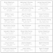 Wedding Party Guest Address Label Sticker