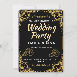 Wedding Party Invitation