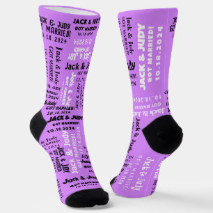 Wedding Party Married Dance Floor Take Home Gift Socks