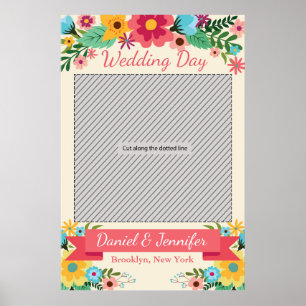 Wedding Party Prop Poster for Photo Booth