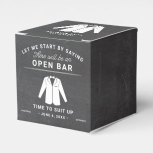 Wedding Party Proposal Will You Be My Groomsman Favour Box