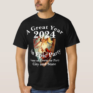 Wedding Party Rehearsal Dinner Reception 2024 T-Shirt