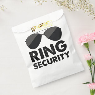Wedding Party Ring Security Wedding Ring Favour Bags