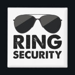 Wedding Party Ring Security Wedding Ring Magnet<br><div class="desc">Wedding Party Ring Security Wedding Ring</div>
