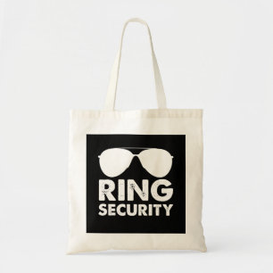Wedding Party Ring Security Wedding Ring Tote Bag