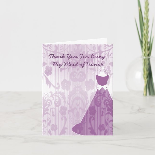 Wedding Party Thank You Card (Front)
