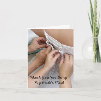 Wedding Party Thank You Card