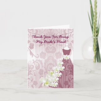 Wedding Party Thank You Card