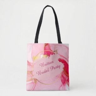Wedding Party Tote Bag Personalised