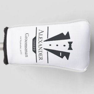 Wedding Party Tuxedo Gifts Groomsman Golf Head Cover