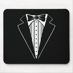Wedding Party Tuxedo Matching Bachelor Party Funny Mouse Mat