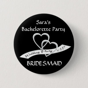 Wedding Party VIP 6 Cm Round Badge
