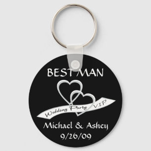 Wedding Party VIP Key Ring