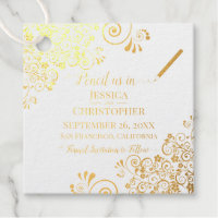 Wedding Pencil us In Save the Date Elegant Black