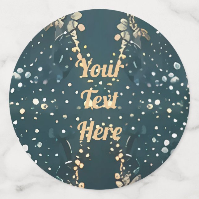 Wedding personalised Confetti (Large Front)