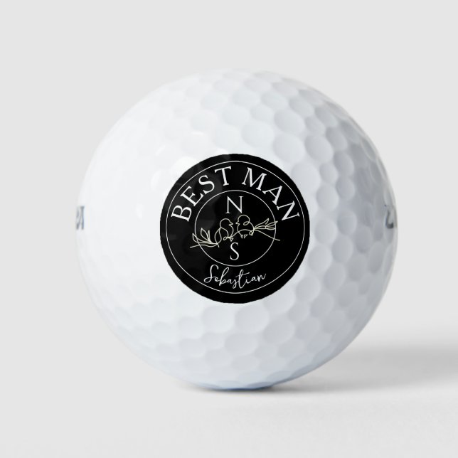 Wedding Personalised Golf Balls (Front)