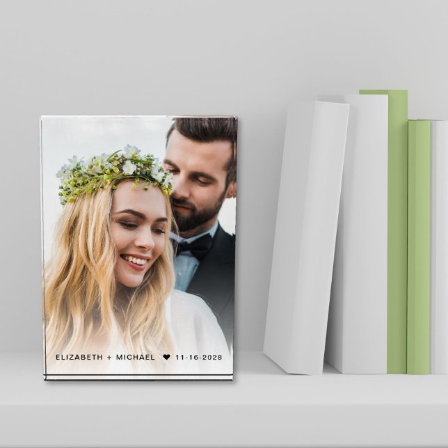 Wedding Personalised Photo Block (Creator Uploaded)