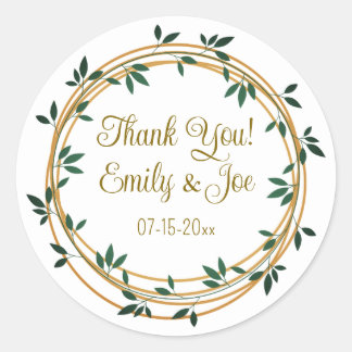 Wedding personalised stickers