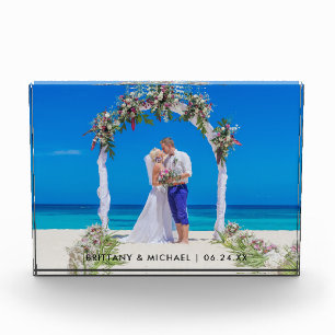 Wedding Photo Bride and Groom Photo Block