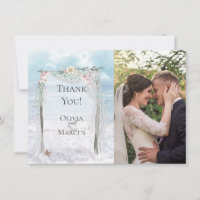 Wedding Photo | Elegant Beach Driftwood Arbor