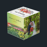 Wedding Photo Favour Cube<br><div class="desc">A wedding photo favour cube for the newlyweds.</div>