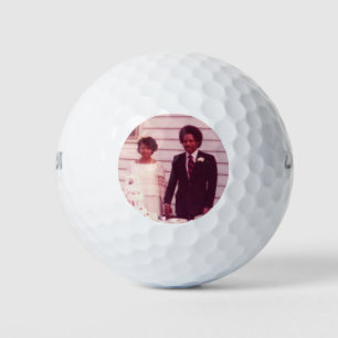 Wedding Photo Golf Balls