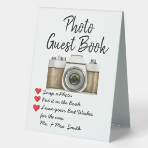 Wedding Photo Guest Book Reception Photo Guestbook