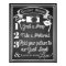 Wedding photo guest book sign chalkboard
