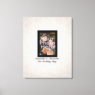 Wedding Photo ~ Guest Signature Canvas Print