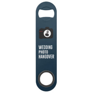 Wedding Photo Hangover Bottle Opener