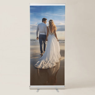 Wedding Photo Retractable Banner